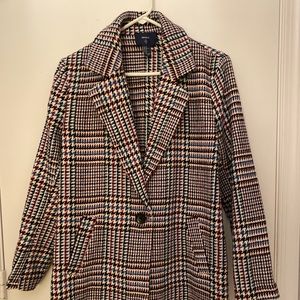 Beautifully patterned Forever 21 coat / blazer